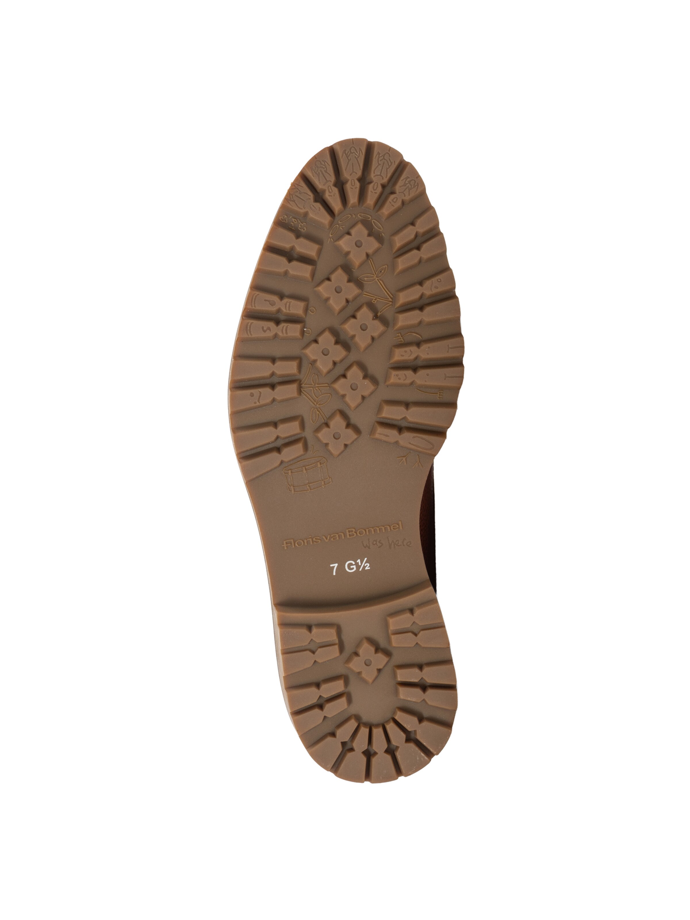 Floris van Bommel Chukka Boots 'Sturdi 01' in Bruin