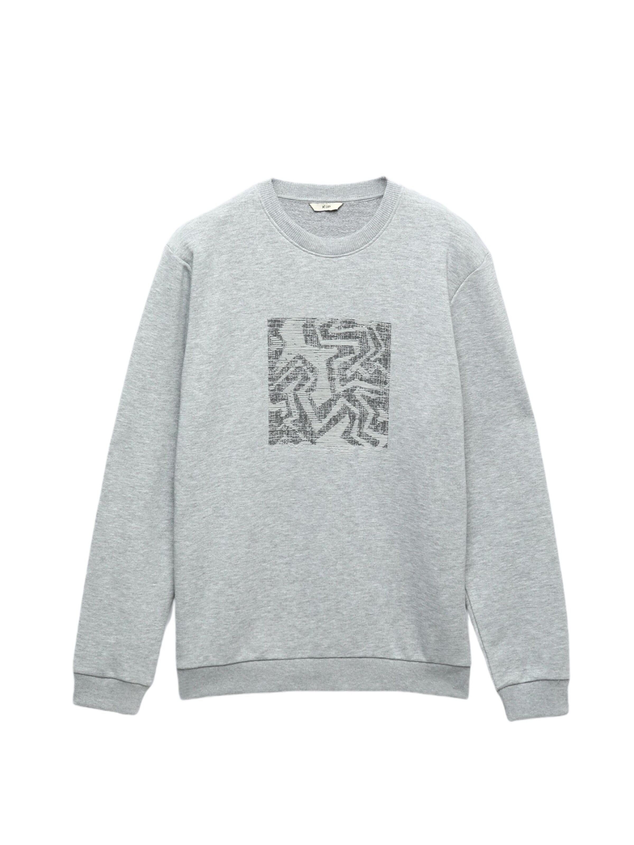KİP Sweatshirt in Grey: front