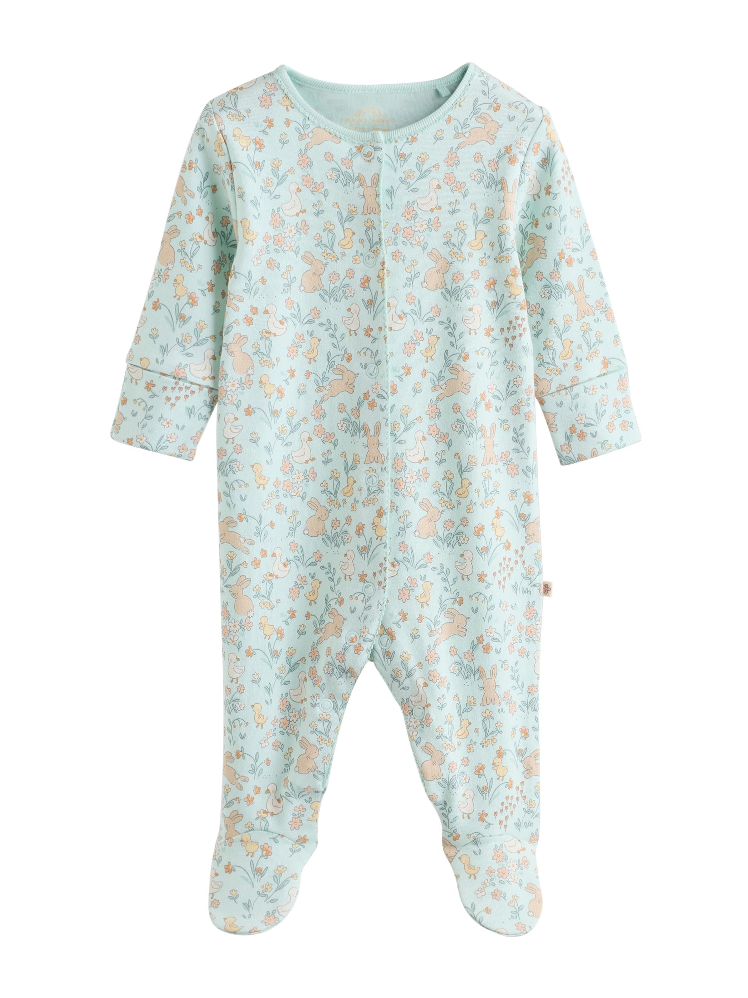 Next - Pijama entero/body en azul