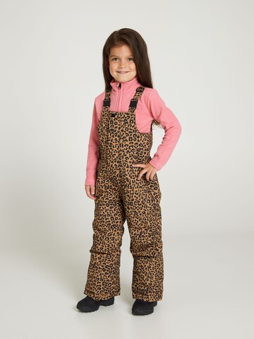 PROTEST Regular Sporthose 'PRTTUVA TD' in Braun