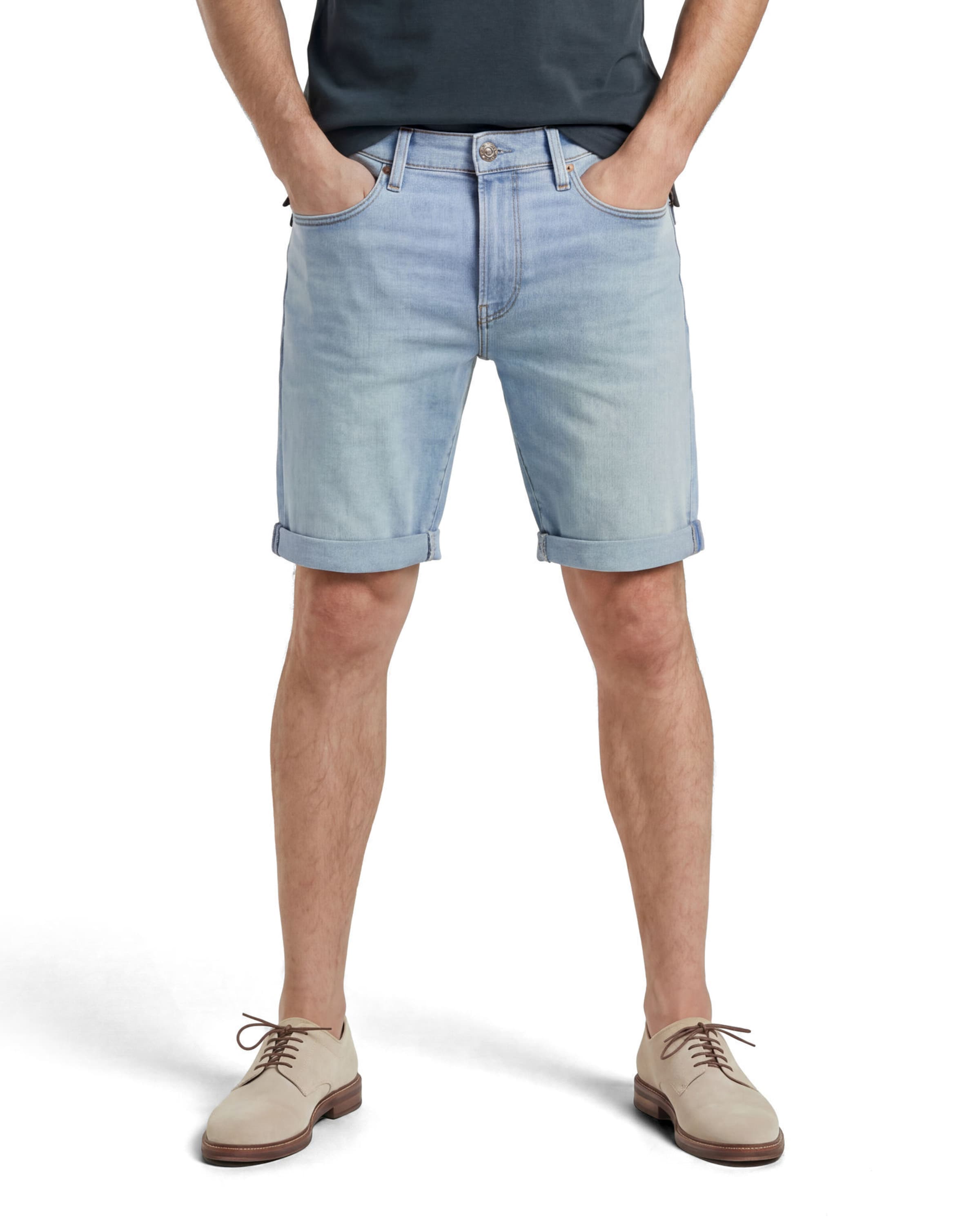 G-STAR Slimfit Shorts-Denim ' ' in Blau: Vorderseite