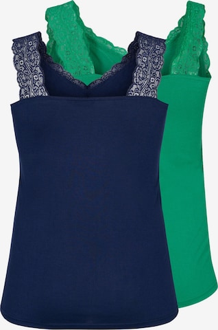 Zizzi Top in Blauw