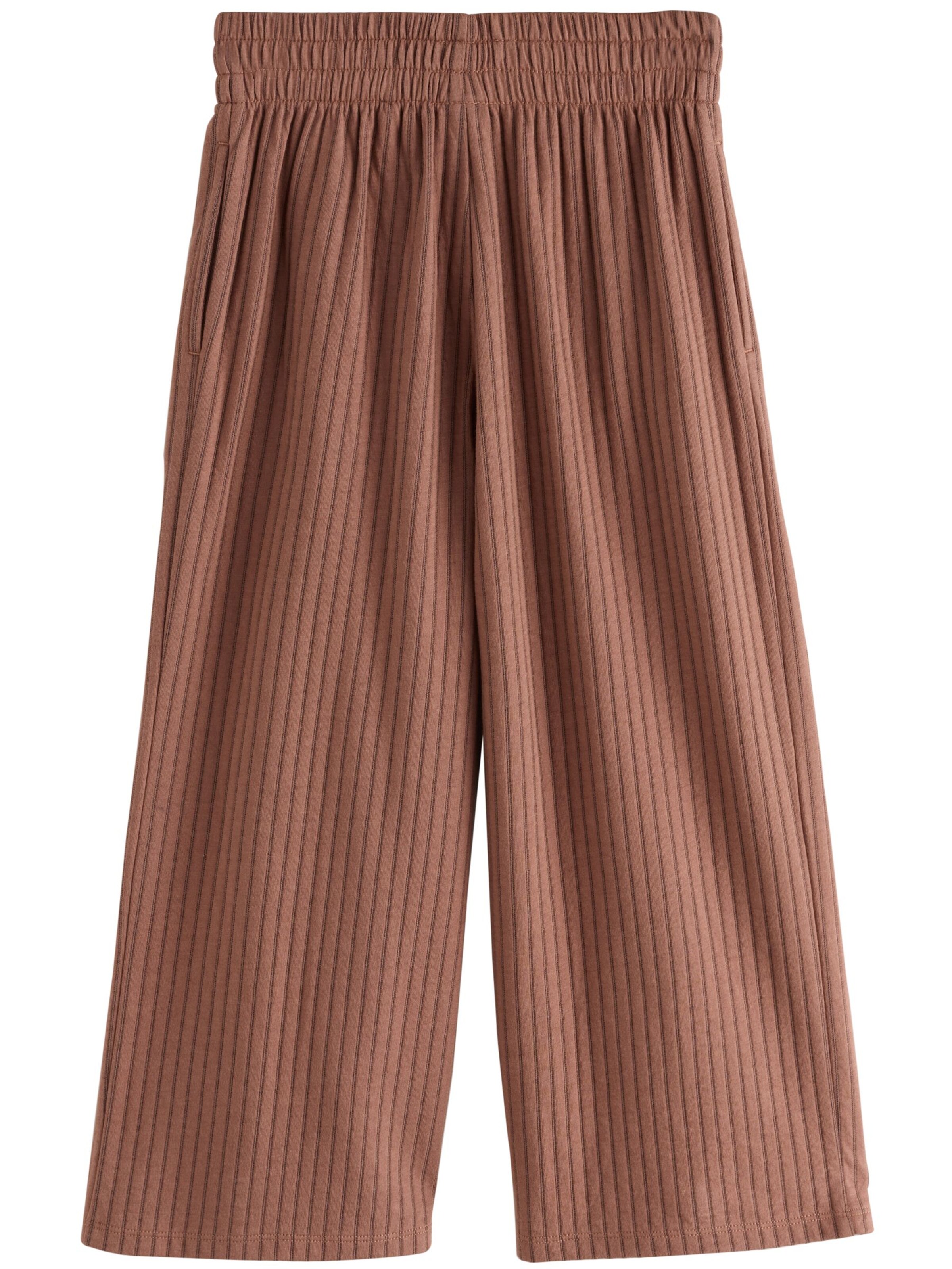 Next Wide Leg Housut värissä ruskea