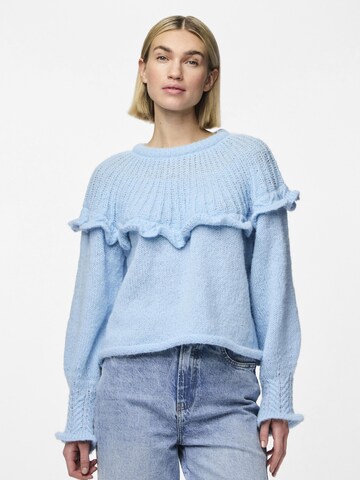 PIECES Pullover 'PCRikka' i blå: forside