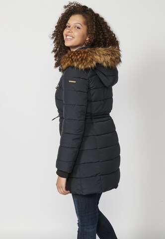 KOROSHI Winterparka in Blauw