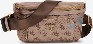 GUESS Gürteltasche 'Milano' in Braun: Vorderseite