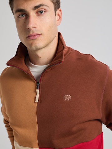 Trendsplant Bluza rozpinana w kolorze brązowy: przód