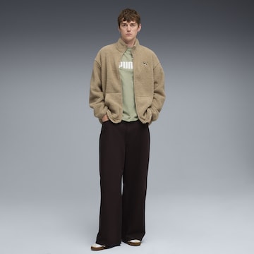 PUMA Футболка 'Ess No. 1' в Зеленый