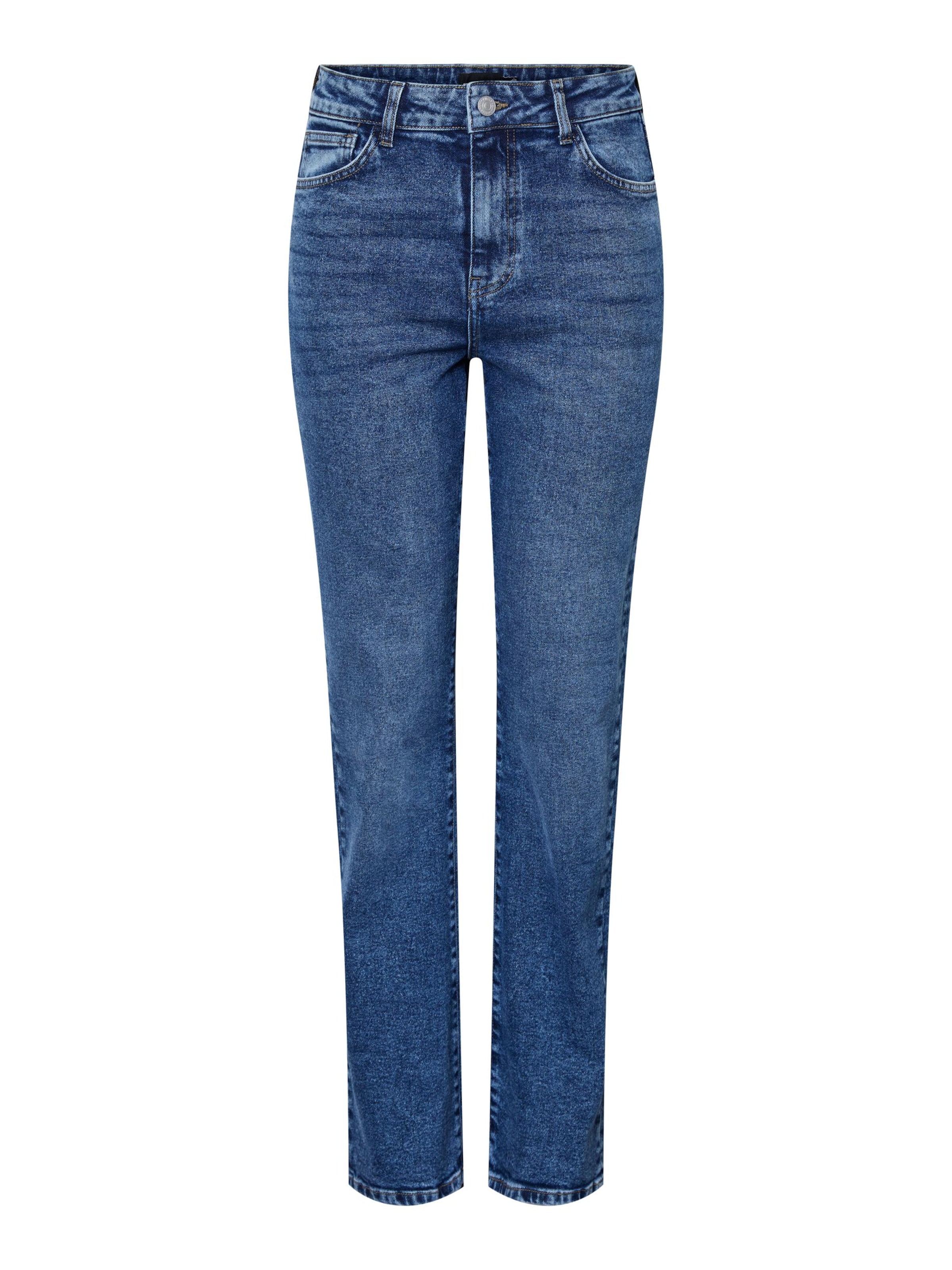 PIECES Regular Jeans &#x27;Kelly&#x27; in Blue: front