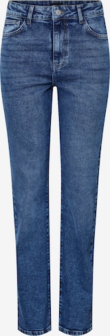 PIECES Regular Jeans 'KELLY' in Blauw: voorkant