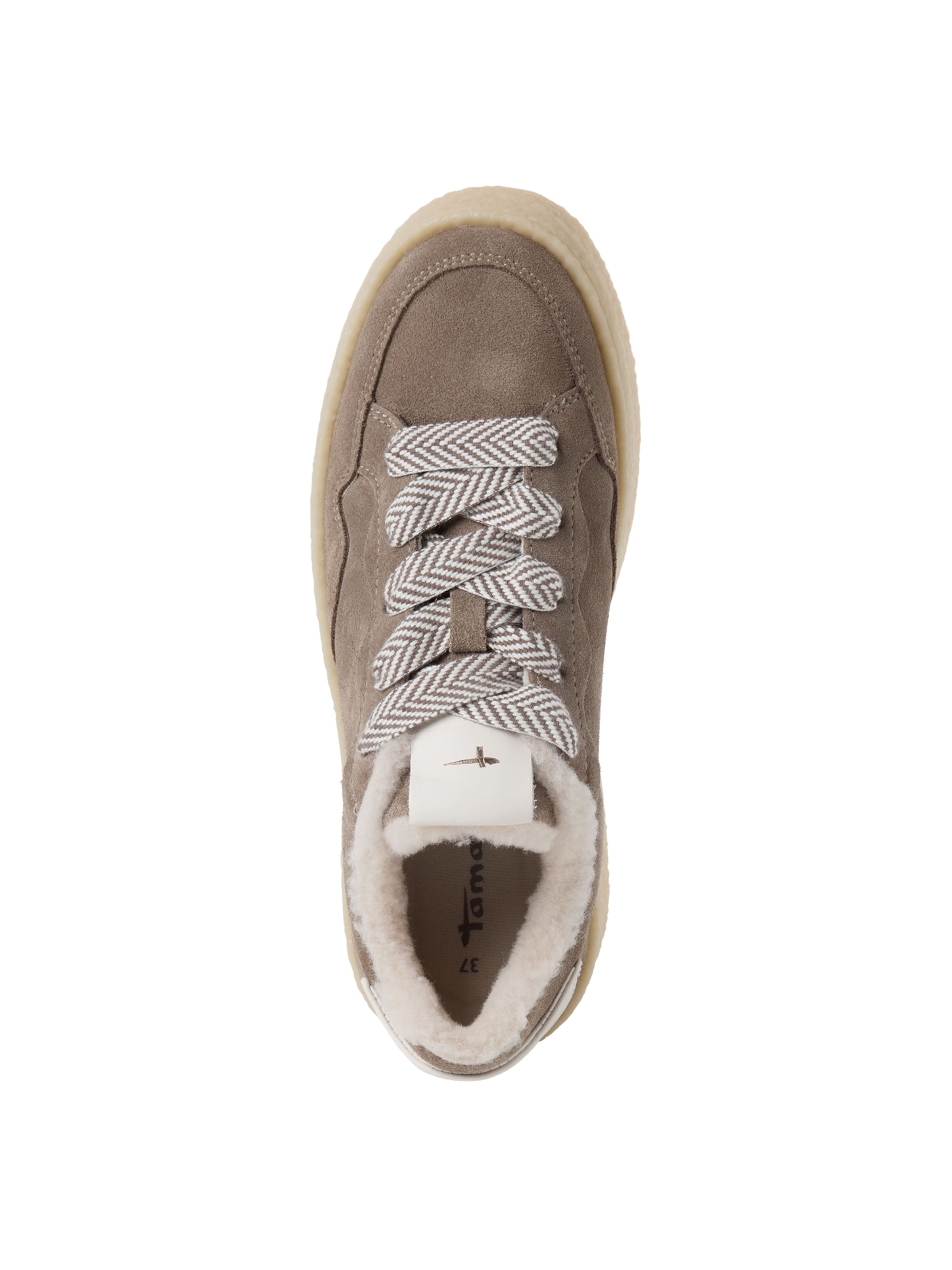 Sneaker bassa di Tamaris in beige