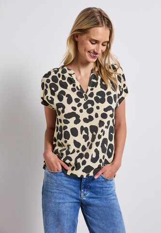 STREET ONE Bluse in Beige: Vorderseite