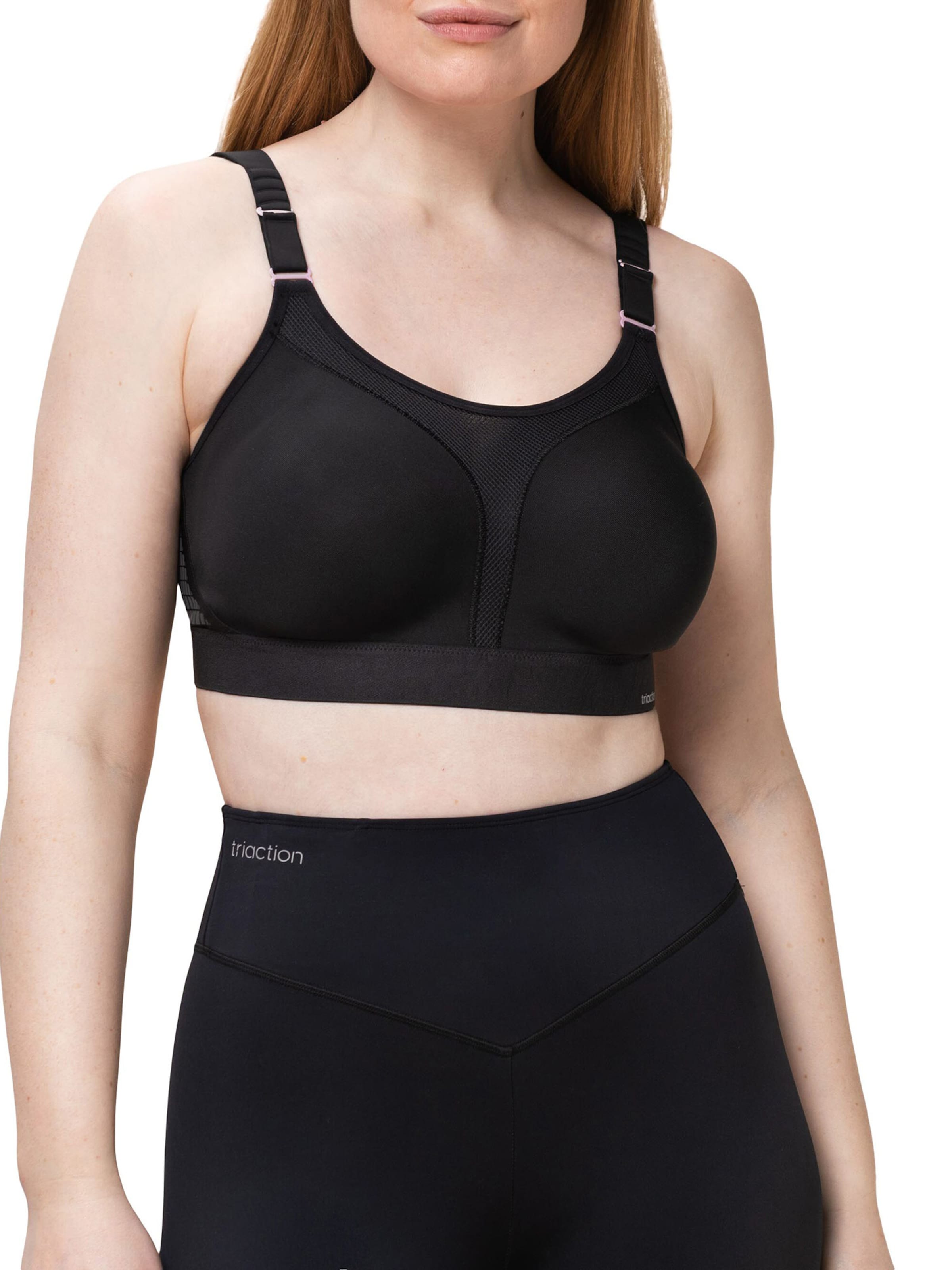 TRIUMPH Medium Support Bra ' Triaction Extreme Lite ' in Black