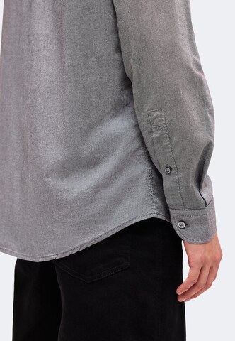 Coupe regular Chemise 'Rickert_M' BOSS en marron