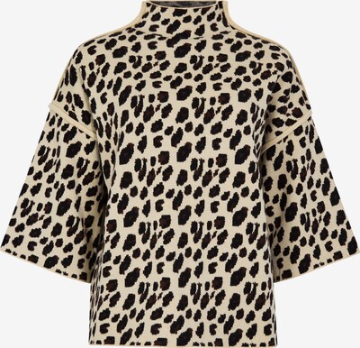 Apricot Sweater in S in Beige / Black, Item view
