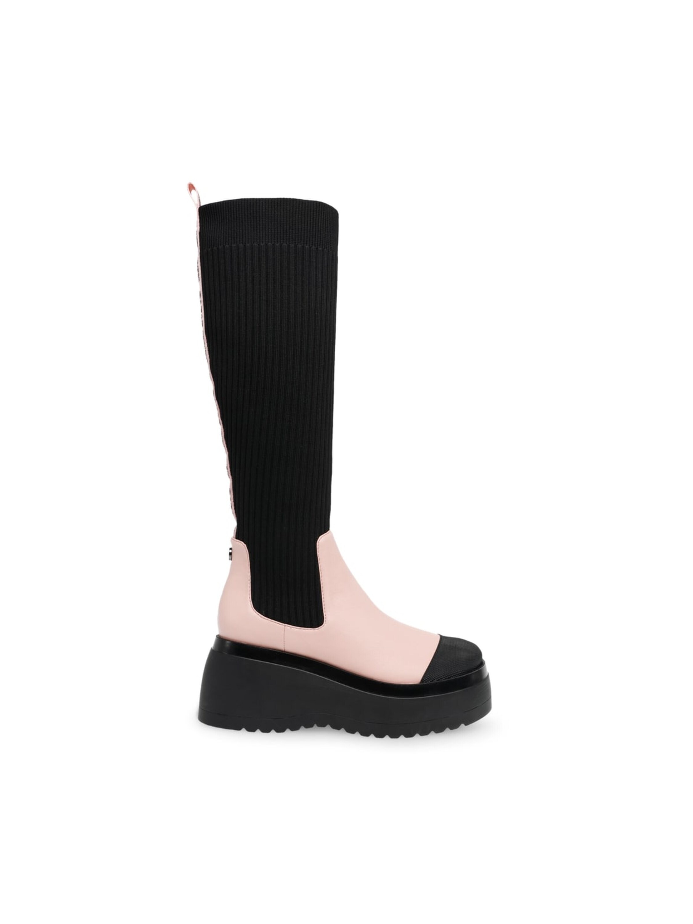 STEVE MADDEN Kozaki 'Dagget Pink / Black' w kolorze czarny