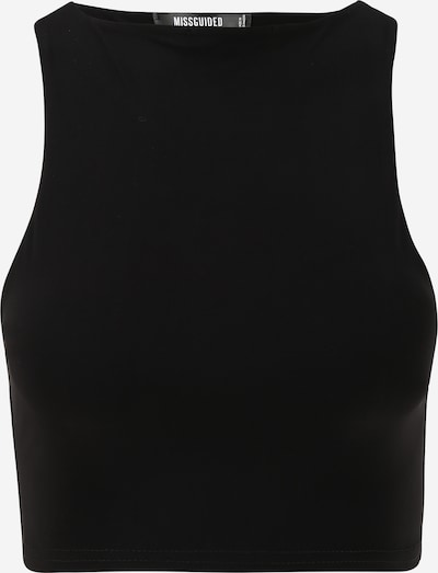 Missguided (Petite) Top in schwarz, Produktansicht
