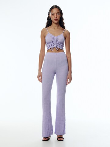 EDITED Boot cut Leggings 'Zelinda' in Purple