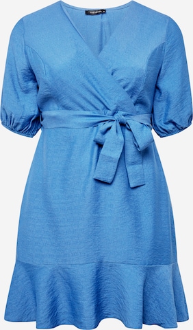 Trendyol Curve - Vestido en azul: frente
