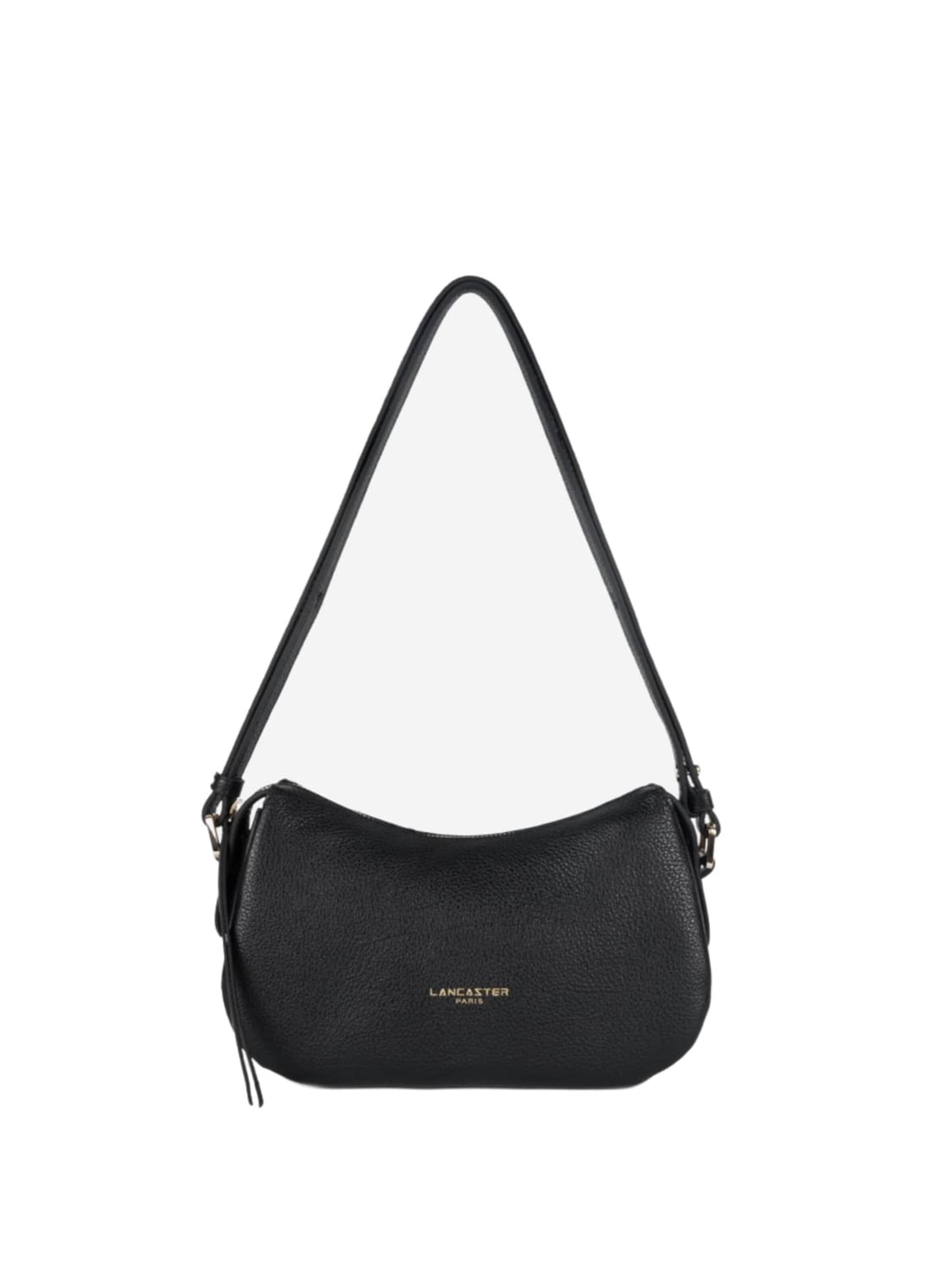 LANCASTER Paris Crossbody Bag 'Dune' in Black: front