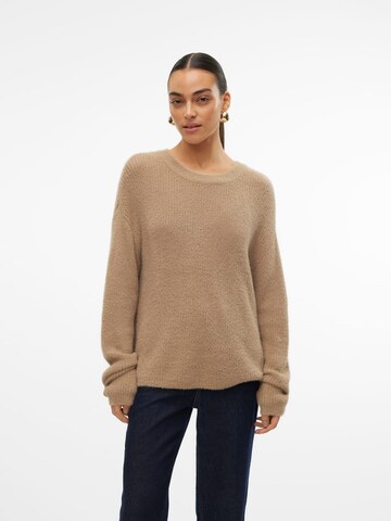 VERO MODA Sweater 'Puff' in Grey: front