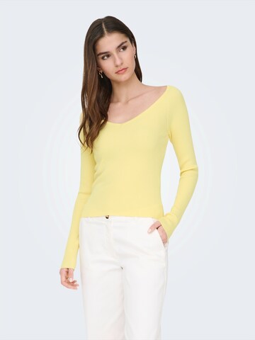 JDYPulover 'JDYNANNA' - žuta boja: prednji dio