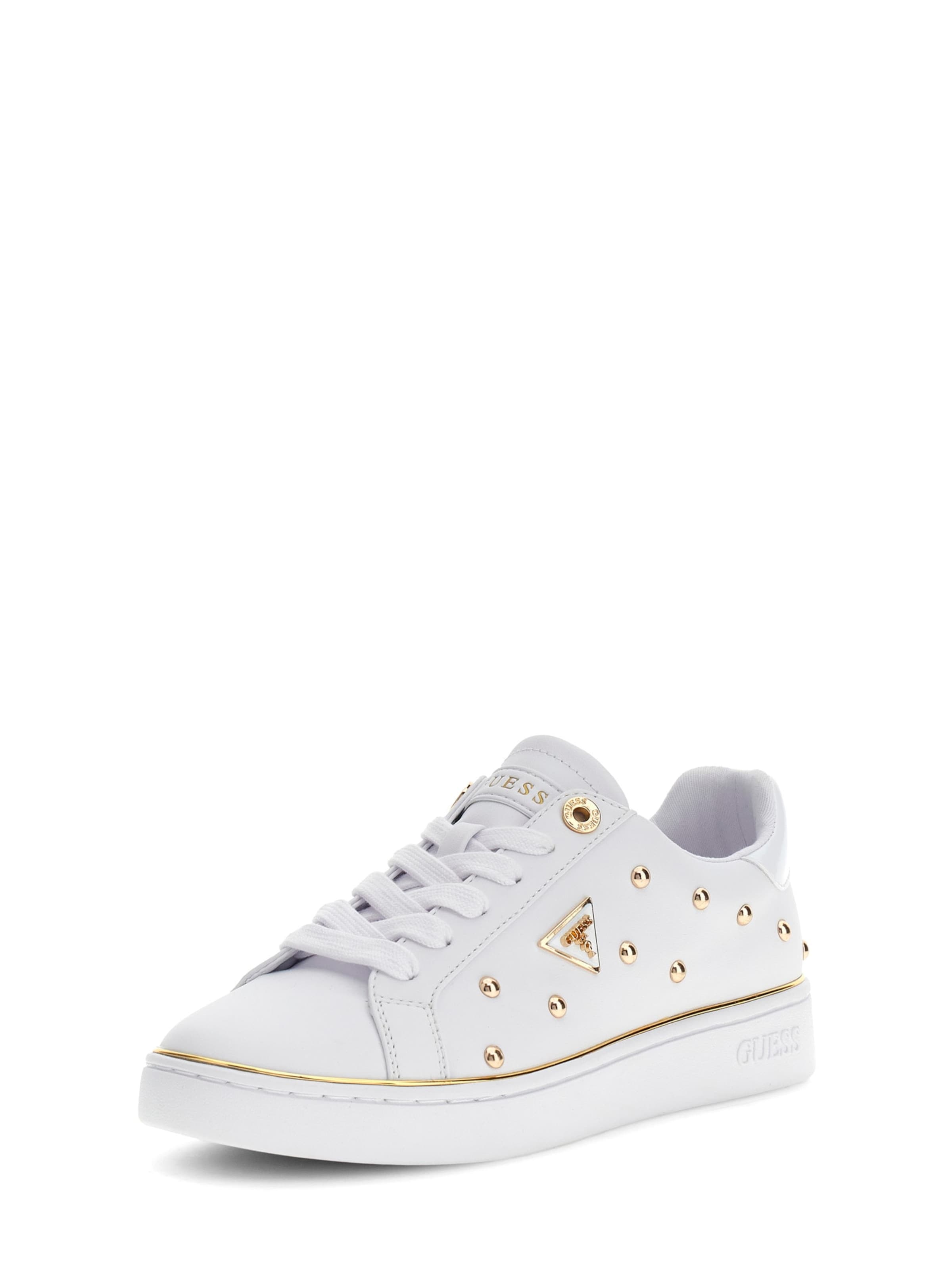 GUESSNiske tenisice 'Bonitah' - bijela boja: prednji dio