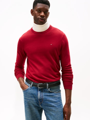 TOMMY HILFIGER Sweter w kolorze czerwony: przód