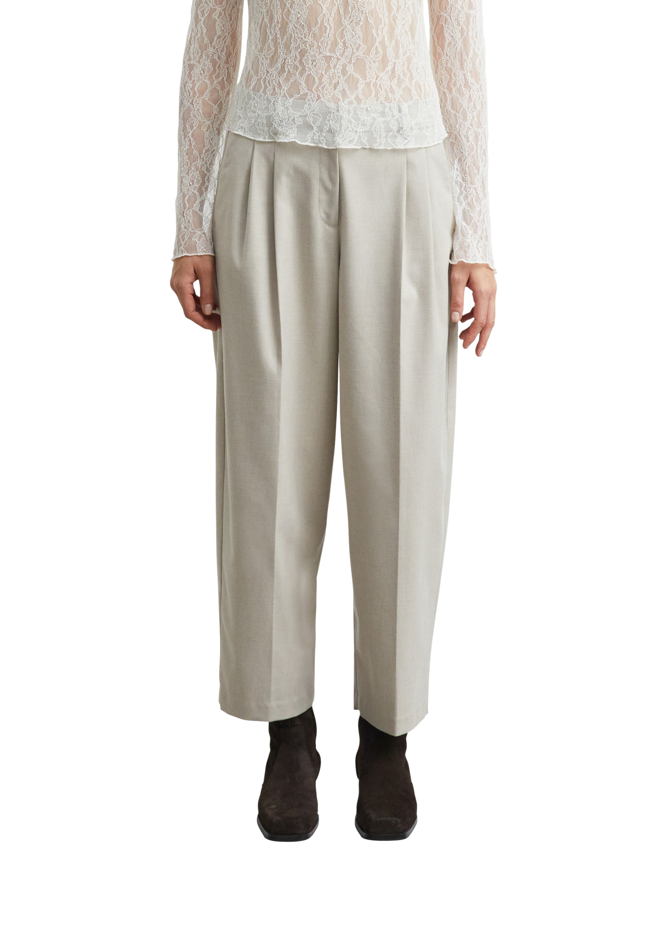 COMMA Regular Hose in Beige: Vorderseite