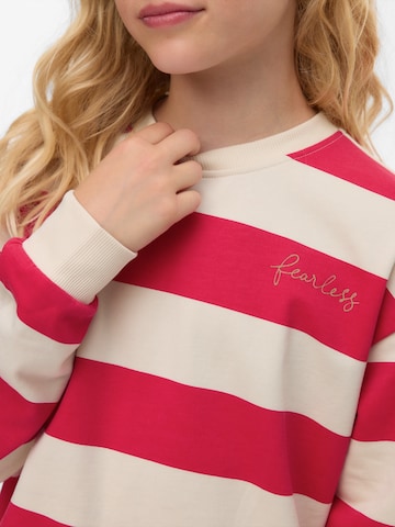 Sweat-shirt 'VMVIOLA BEA' Vero Moda Girl en beige