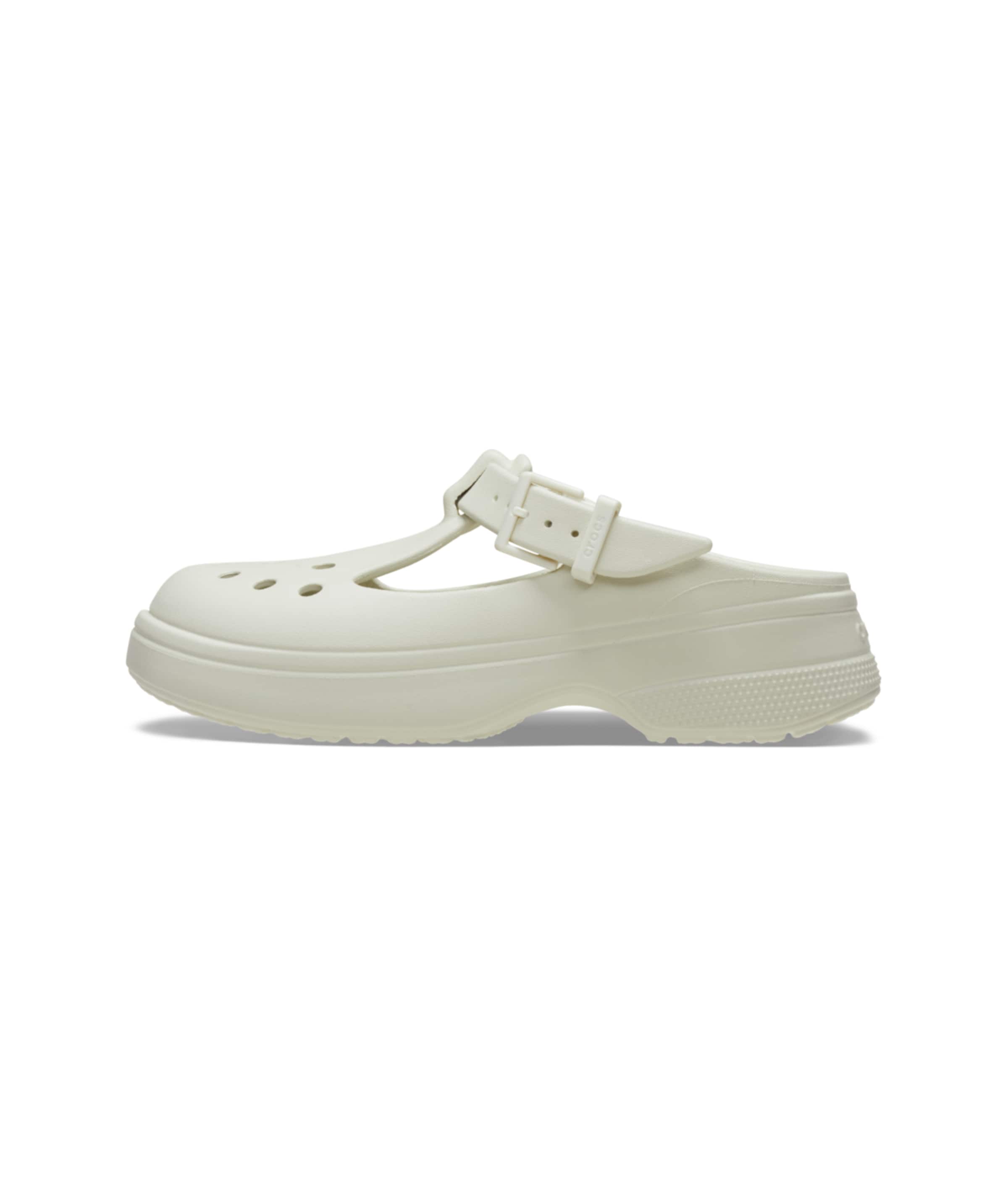 Crocs - Zuecos en blanco: frente