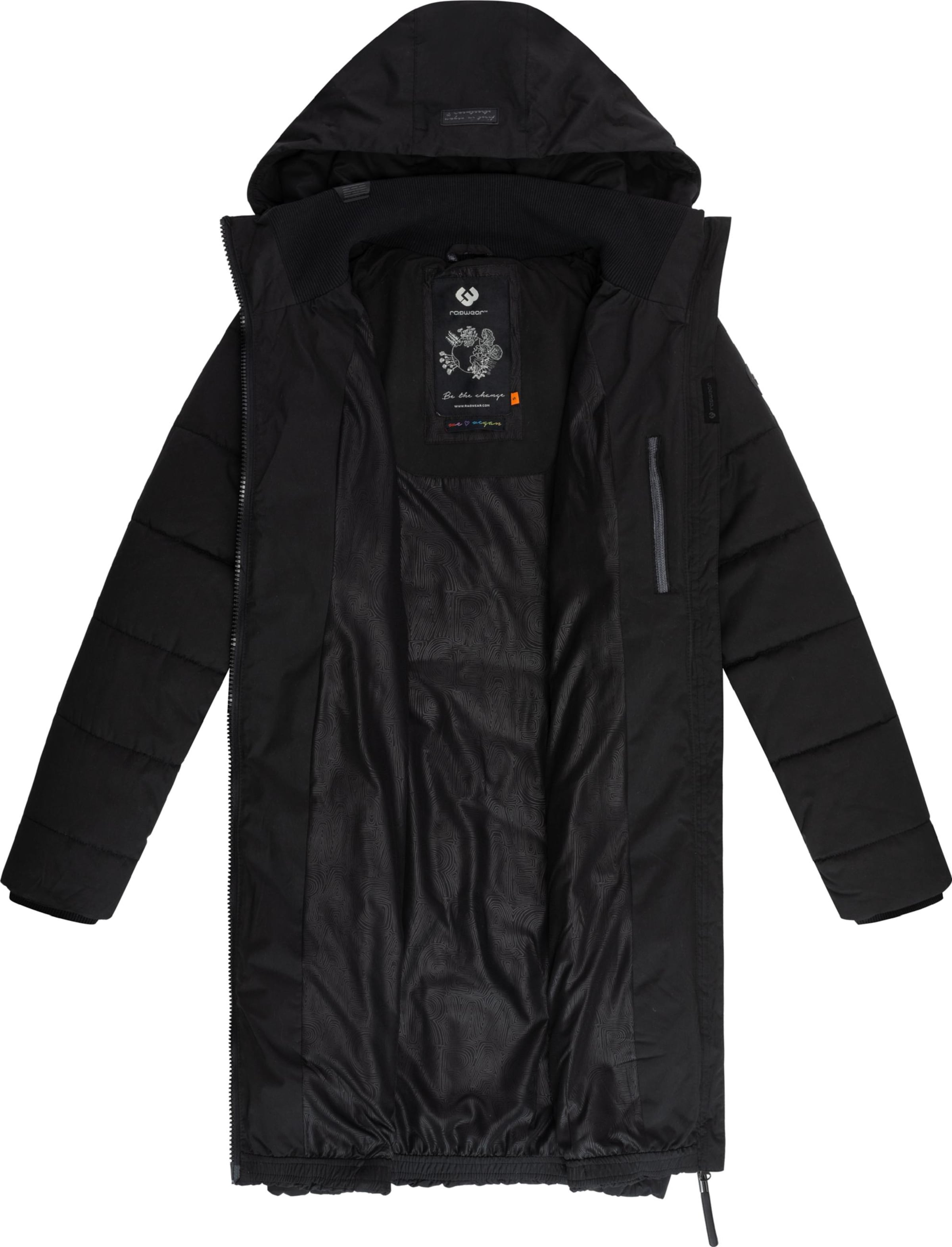 Ragwear - Abrigo funcional 'Dizzie' en negro