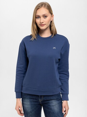 Pullover di Antioch in blu: frontale