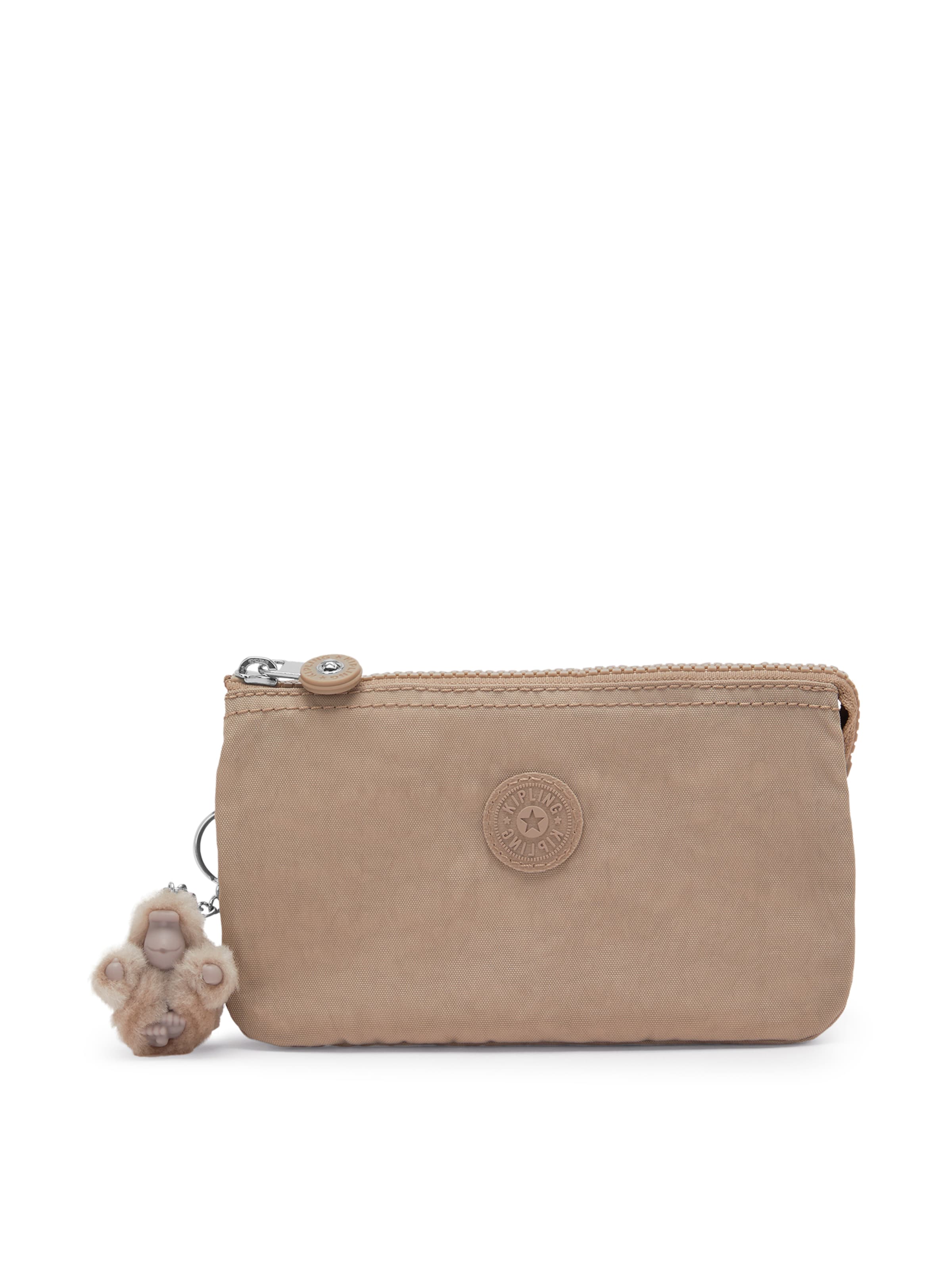 Beauty case 'Creativity L' di KIPLING in beige: frontale