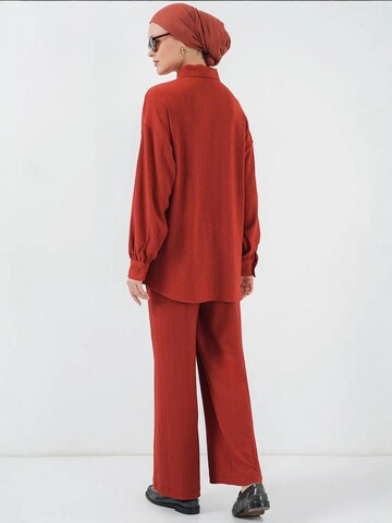 Bigdart - Calças de fato em vermelho