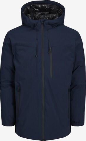 JACK & JONES Winterjas 'Payne' in Blauw: voorkant