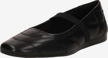 juoda VAGABOND SHOEMAKERS Balerinos su dirželiais 'HILLARY': priekis