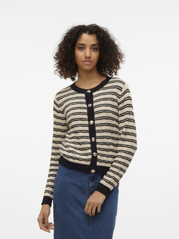 Cardigan 'VMCHARLOT' VERO MODA en beige : devant