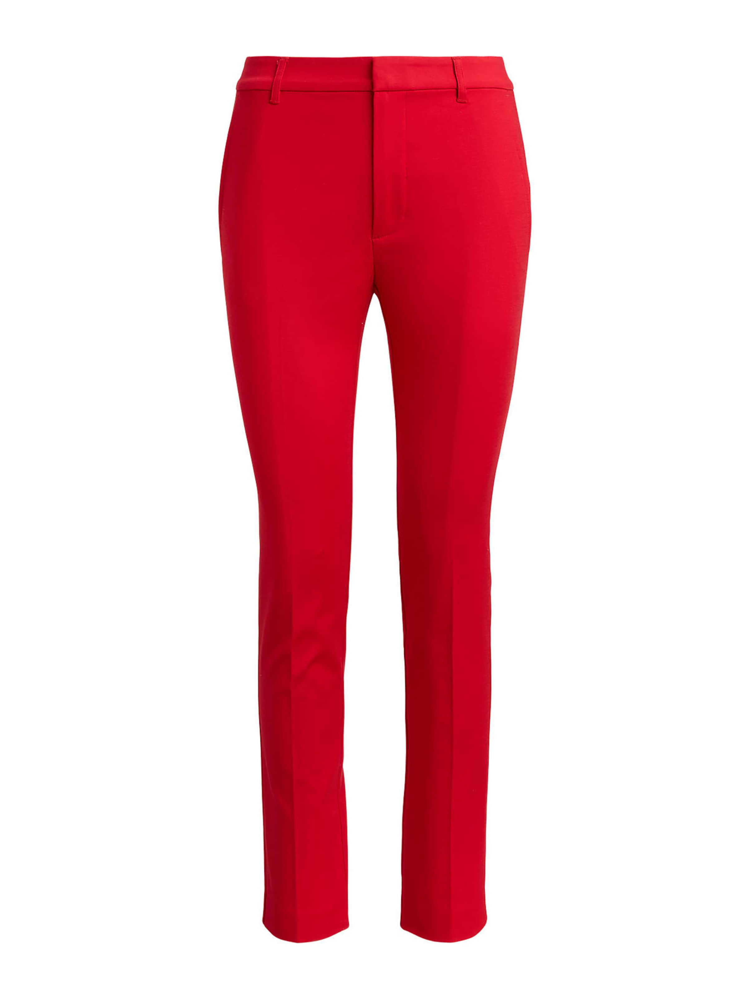 Coupe slim Pantalon chino 'LAKYTHIA' Lauren Ralph Lauren en rouge : devant