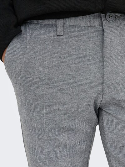 Only & Sons Trousers 'Mark' in 29 in Grey, Item view