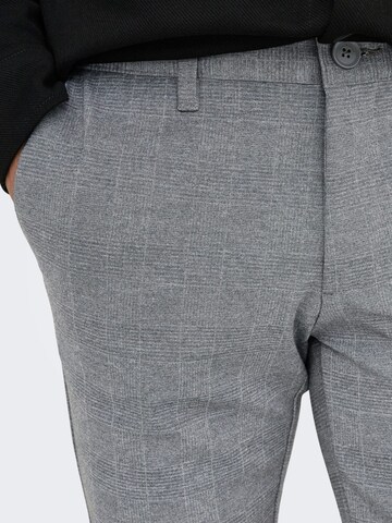 Only & Sons Baggy Trousers 'Mark' in Grey