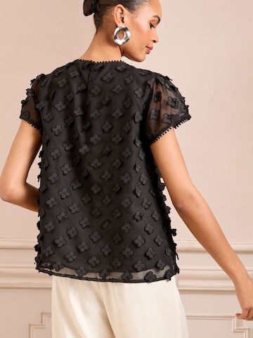 love & roses Bluse in Schwarz