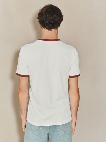 Next Shirt 'Ringer' in White