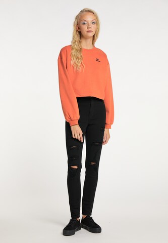 myMo ROCKS Sweatshirt i oransje