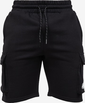 Gorilla Wear Shorts 'Hudson' in Schwarz: Vorderseite
