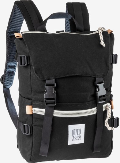 Topo Designs Rucksack 'Rover Pack' in schwarz / weiß, Produktansicht