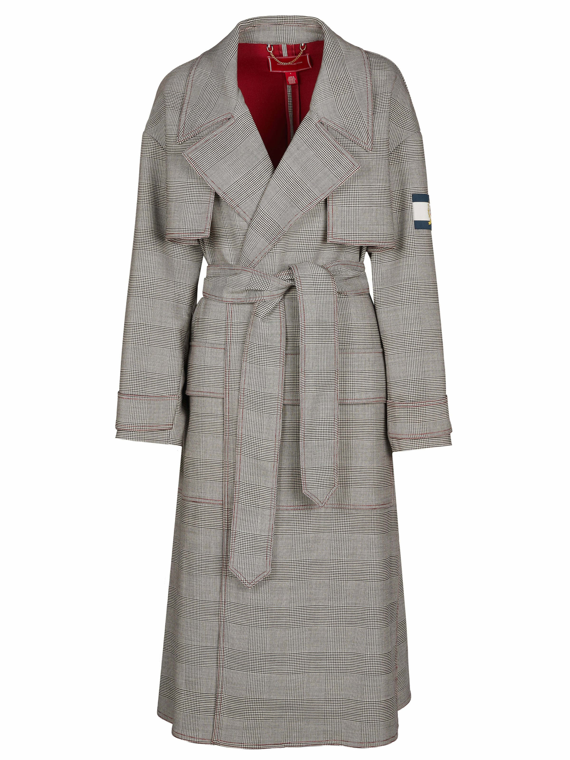 TOMMY HILFIGER Between-Seasons Coat in Grey: front