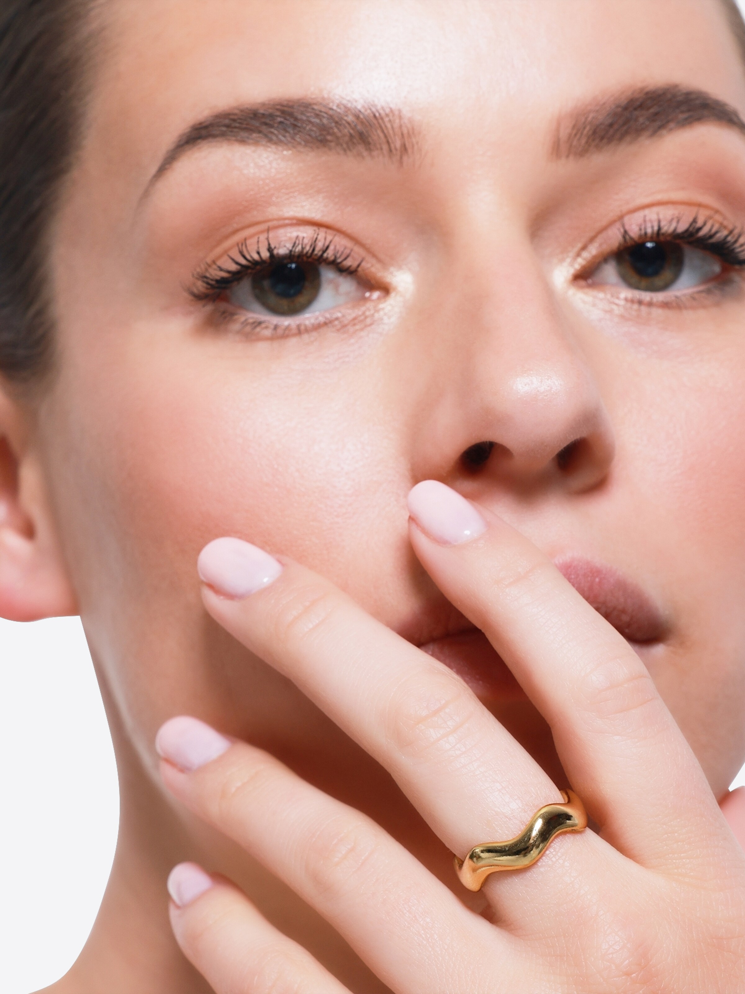 Bague 'Lusie' Heideman en or : devant