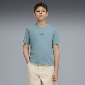 PUMA Functioneel shirt 'Essentials No. 1' in Blauw: voorkant