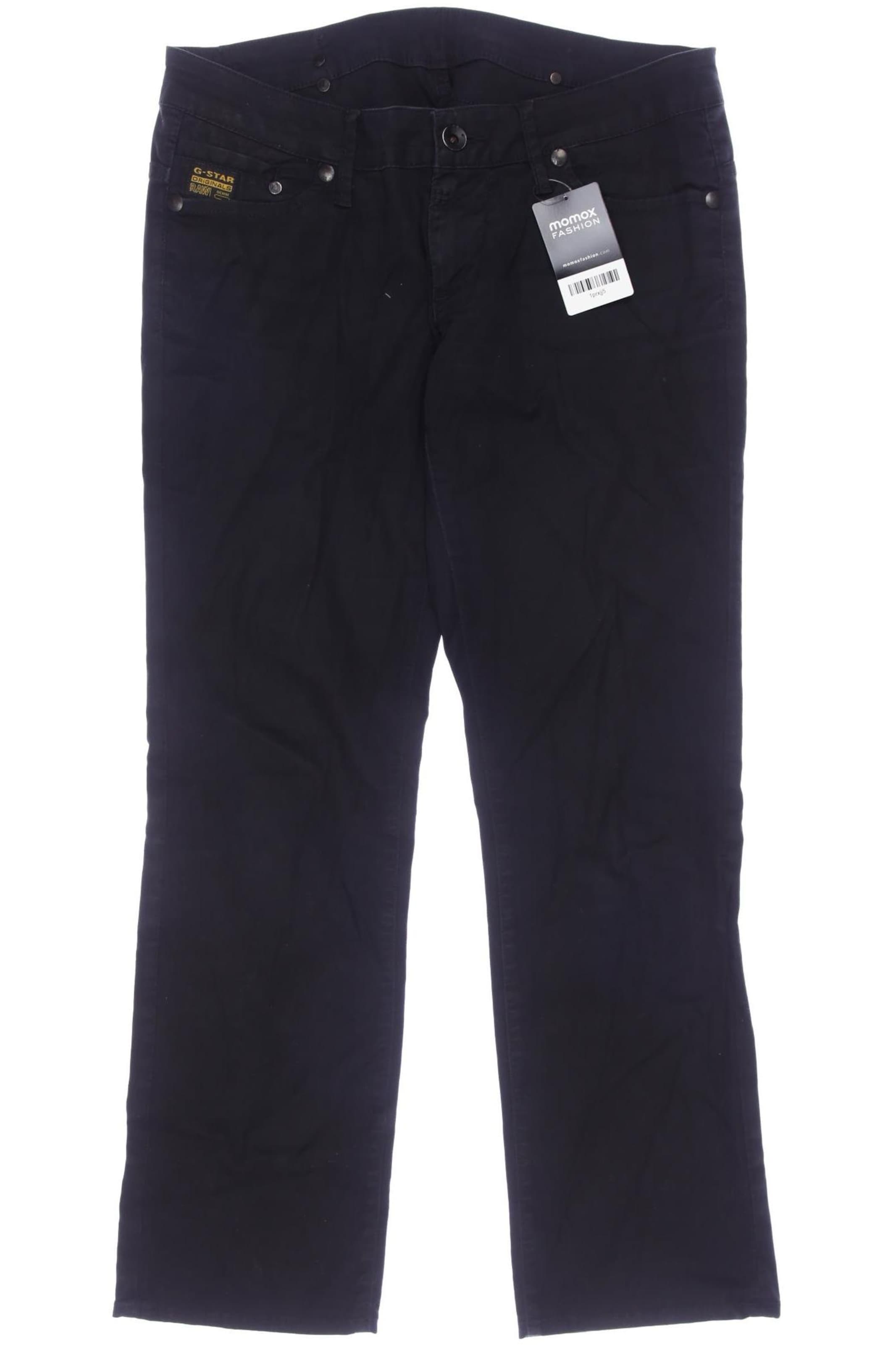 G-STAR Pants in L in Black: front